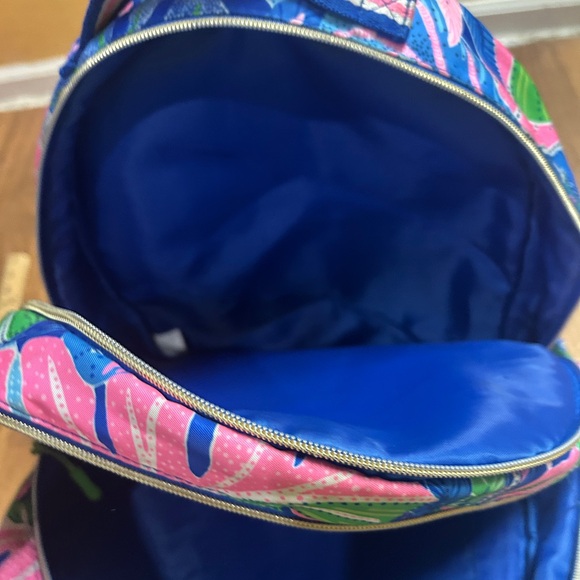 Lilly Pulitzer Colorful Tropical Backpack - Picture 7 of 8